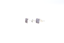 Square Studs Solo Silver