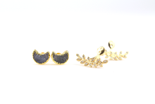 Crescent Studs