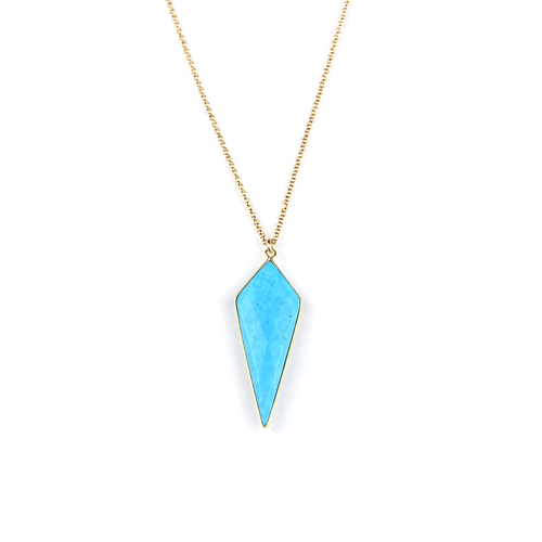 Charlie Turquoise Point Necklace