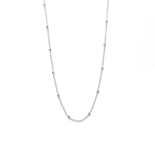 Nina Silver Satellite Layering Chain